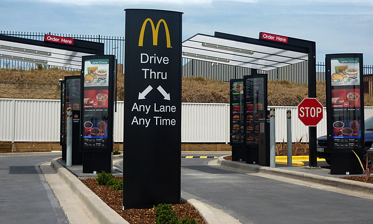Mô hình Drive-thru của McDonald