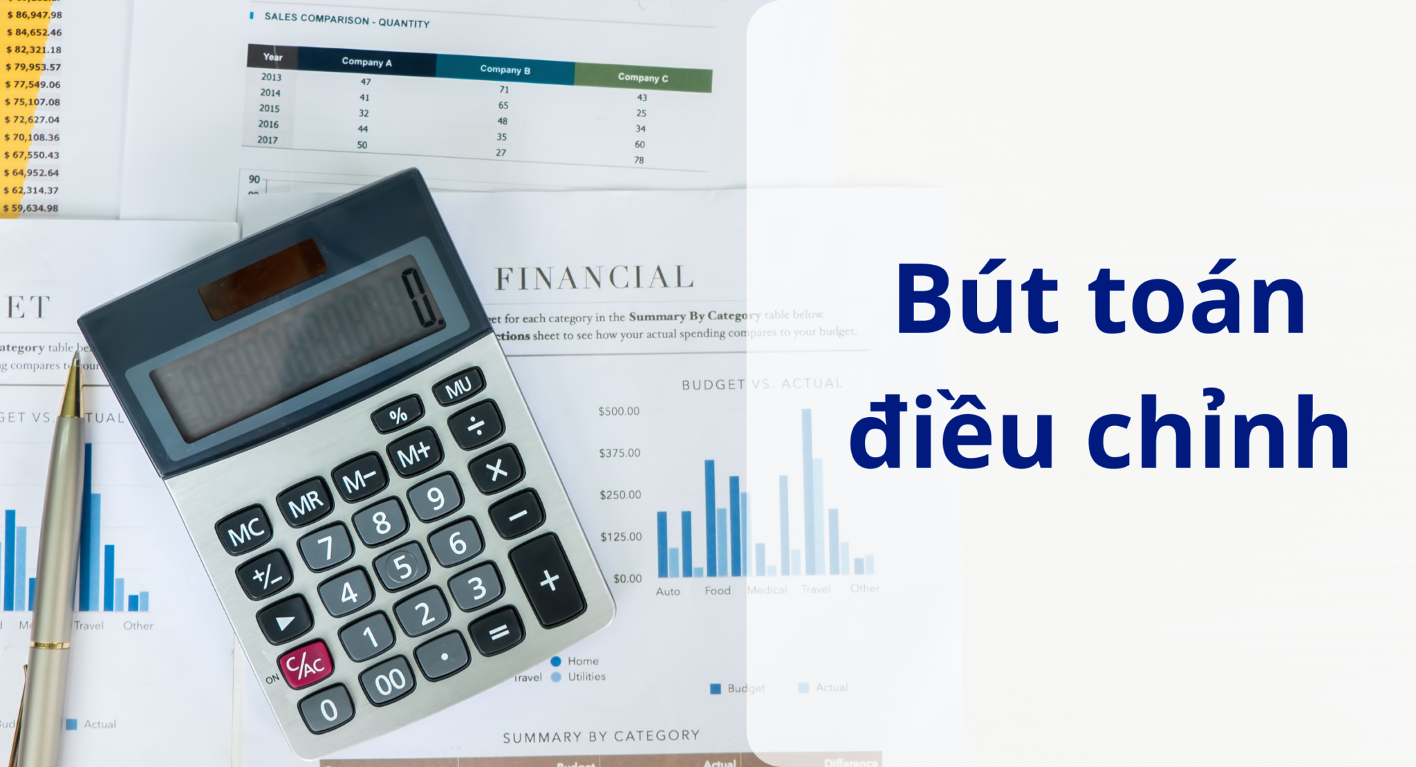 Bút toán điều chỉnh là gì? Phân loại và bài tập về bút toán điều chỉnh ...